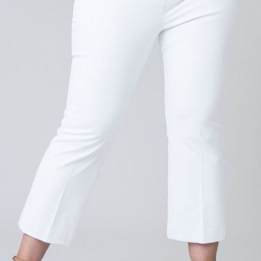 Spanx Opacity White Kick Flare Pants